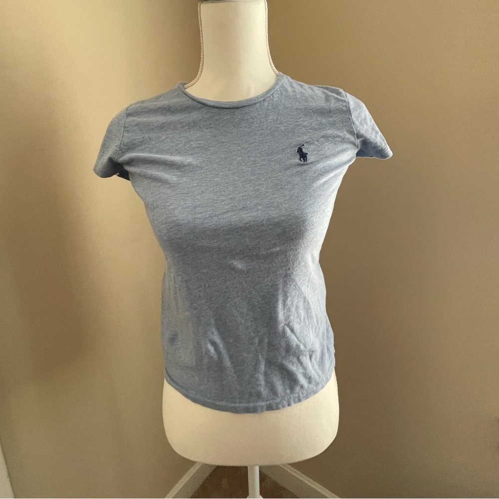 Polo ralph lauren women’s XS blue t shirt